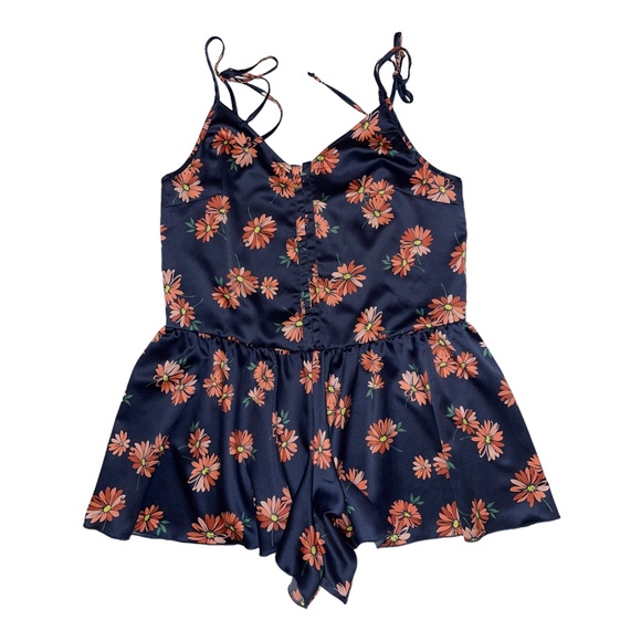 Sugar & Spice Romper Honeydew Women's Size Medium - Picture 4 of 9